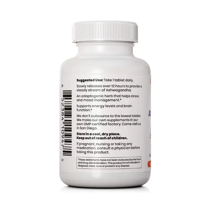 Ashwagandha, 1000 mg 30 tablets - Image 4