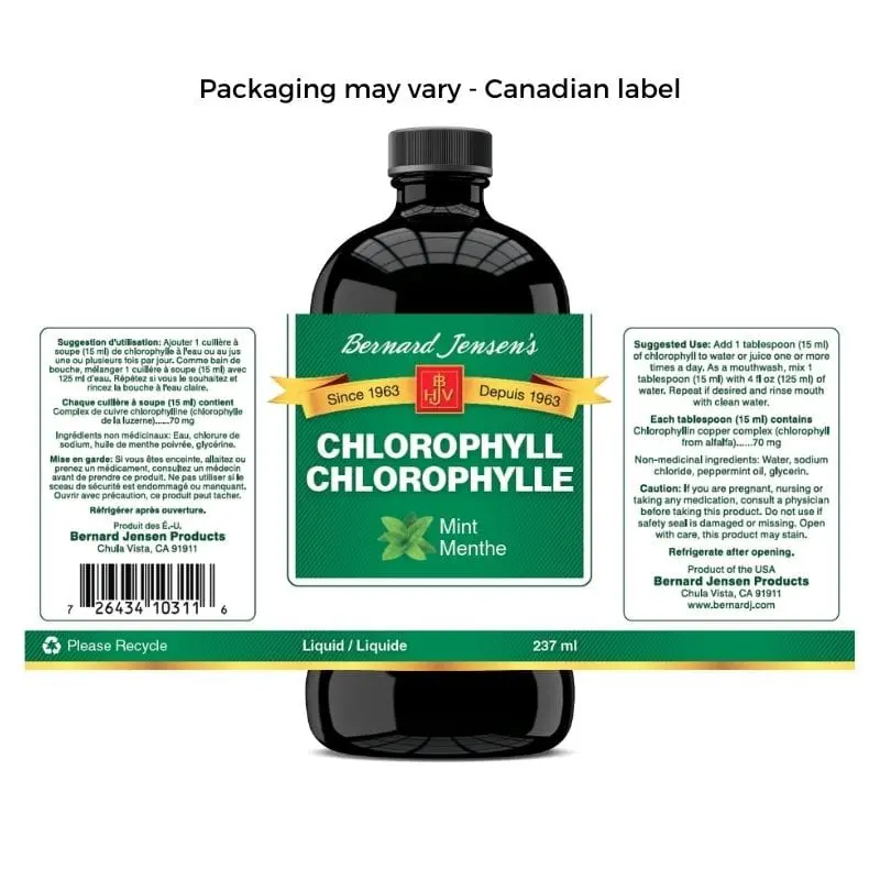 Liquid Chlorophyll, Mint Flavor, 8 fl oz - Image 5
