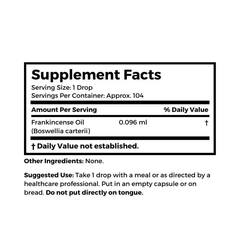 Frankincense Essential Oil, 10 cc - Image 3