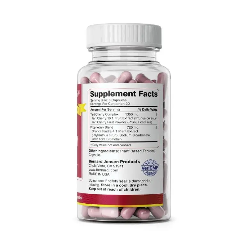 Tart Cherry with Bromelain and Chanca Piedra (Stone Breaker) for Kidneys - Image 3